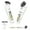 White, variant on Rechale Handle Attachments for Meta Quest 3/3S, Controller Accessories for Quest 3/3S, VR Game Gorilla Tag Long Arms Sticks, Beat Saber Handle Extensions Grips for Meta Quest 3/3S