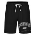thumbnail image 4 of Men's Casual Shorts For Everyday Relaxation And Street Style With Letter Print Wardrobe, 4 of 4