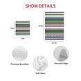 thumbnail image 7 of Bohemian Kitchen Dish Towels for Drying Dishes Set of 2, Boho Modern Abstract Minimalist Paisley Green Waffle Weave Microfiber Hand Tea Bathroom Towels Quick Dry & Absorbent Towel 15.7x23.6, 7 of 7