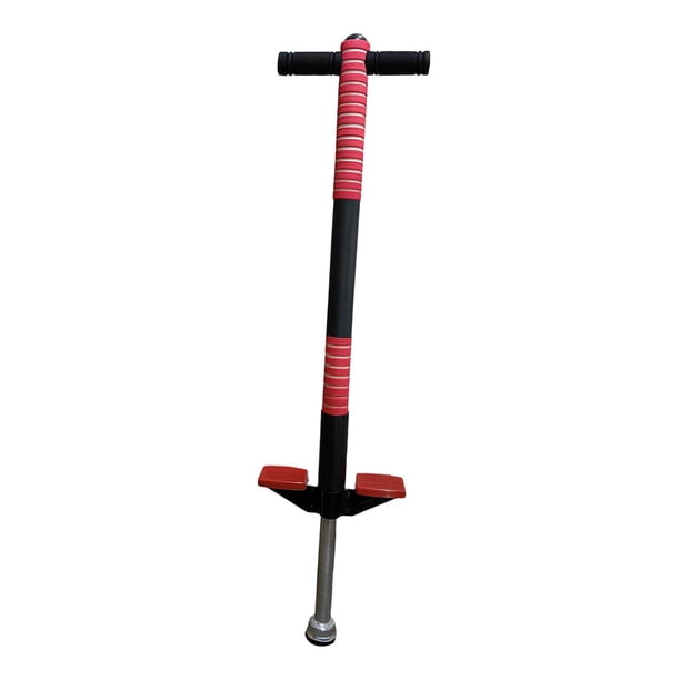 Pogo Rod para niños, juguete para saltar al aire libre, vara de espuma suave para niños y niñas principiantes. Rojo