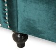 thumbnail image 4 of Miekor Furniture Plush 3-Seater Sofa, Teal, Velvet B5A1978, 4 of 9