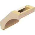 thumbnail image 5 of Ekena Millwork 5"W x 6"D x 6"H Imperial Rough Cedar Woodgrain TimberThane Knee Brace, Primed, 5 of 6