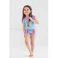 thumbnail image 2 of Paw Patrol Skye Chase Marshall Little Girls Rash Guard and Swim Shorts Toddler to Little Kid, 2 of 5