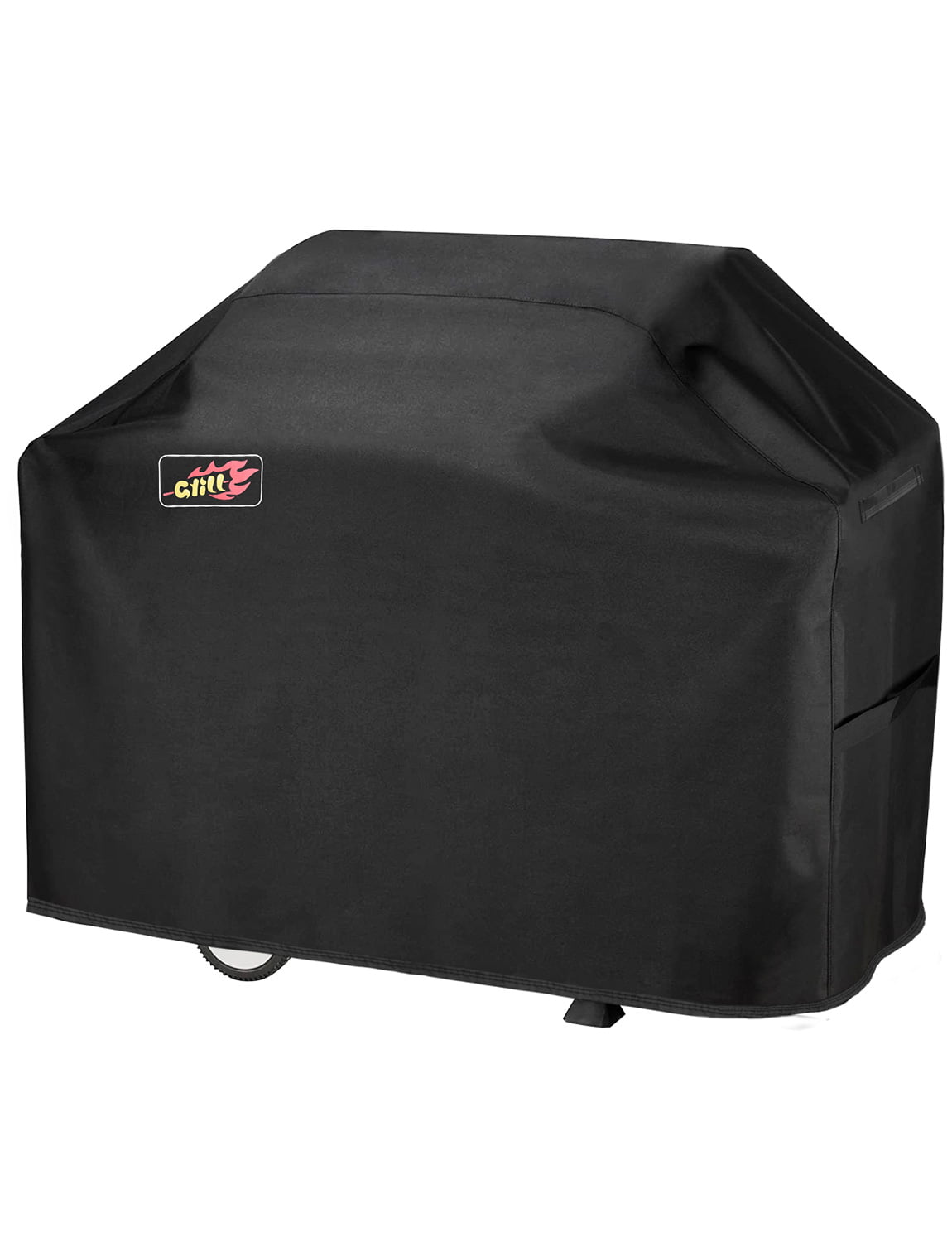66 Heavy Duty Waterproof Gas Grill Cover fits Weber Char-Broil Coleman Gas Grill-Black 