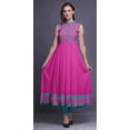 thumbnail image 2 of Bimba Robe Imprimée Géométrique pour Femmes, Robe Chemise Ligne A pour Cocktail - Petite, 2 of 5