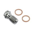 thumbnail image 3 of Titanium Single Banjo Bolt Front Brake Caliper (1.00mm) Race Spec, 3 of 6