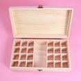 thumbnail image 1 of BRIGHTFUFU Aromatherapy Essential Oils Storage Box Essential Oil Display Box Wood for Display 1Set, 1 of 7