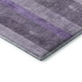 thumbnail image 3 of Addison Rugs Mayfield Premium Machine Washable Transitional Stripes Purple Rectangle Rug, 10' X 14' Machine Washable Transitional Stripes Purple Oversized Sherpa Throw Blanket, 3 of 7