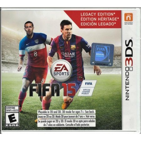 FIFA Soccer 15 3DS (Brand New Factory Sealed US Version) Nintendo 3DS, nintendo_