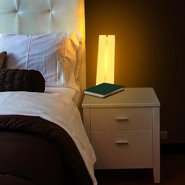 Luces LED Base de exhibición Base de Soporte Rectangular Lámpara con ranura para Luz de noche Lámpara de noche Soporte 300 mm Yinane Mostrar luz nocturna