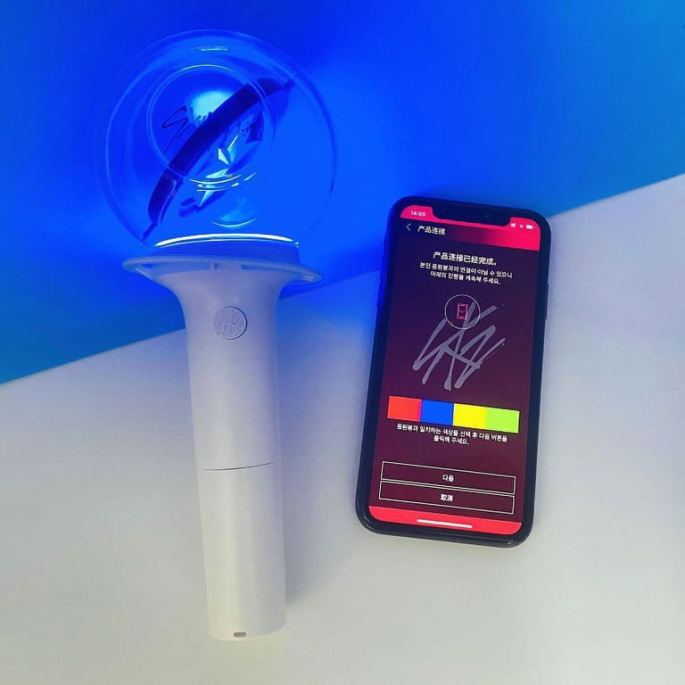 Lightstick De Stray Kids Para Conciertos K-Pop | 3 Modos De Luz Con Correa Y Estuche Para Fans