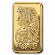1 oz Gold Bar PAMP Suisse Lady Fortuna Veriscan(In Assay)