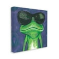 thumbnail image 2 of Stupell Industries Frog Wearing Sunglasses Painting Animals & Insects Painting Gallery Wrapped Canvas Print Wall Art, 2 of 5