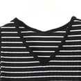 thumbnail image 4 of Fsgntruao Plus Size Pajama Set for Women Striped Sleeveless Tank Tops with Wide-Leg Shorts Casual Nightwear Sleepwear, 4 of 5