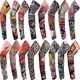 thumbnail image 1 of 8pcs Arm Flower Arm Tattoo Men And Women Summer Sun Protection Arm Sleeves Random Color, 1 of 3