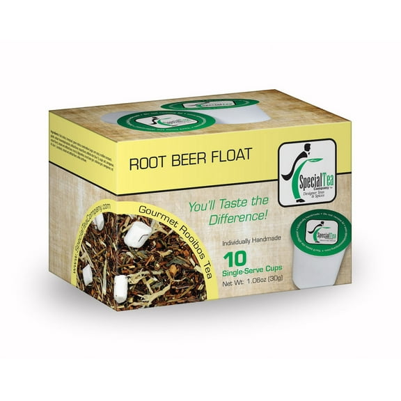 Special Tea Root Bear Float Rooibos Tea Single Serve Cups