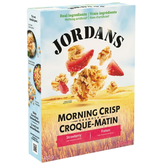 Jordans Morning Crisp Strawberry Granola Cereal, 400 g