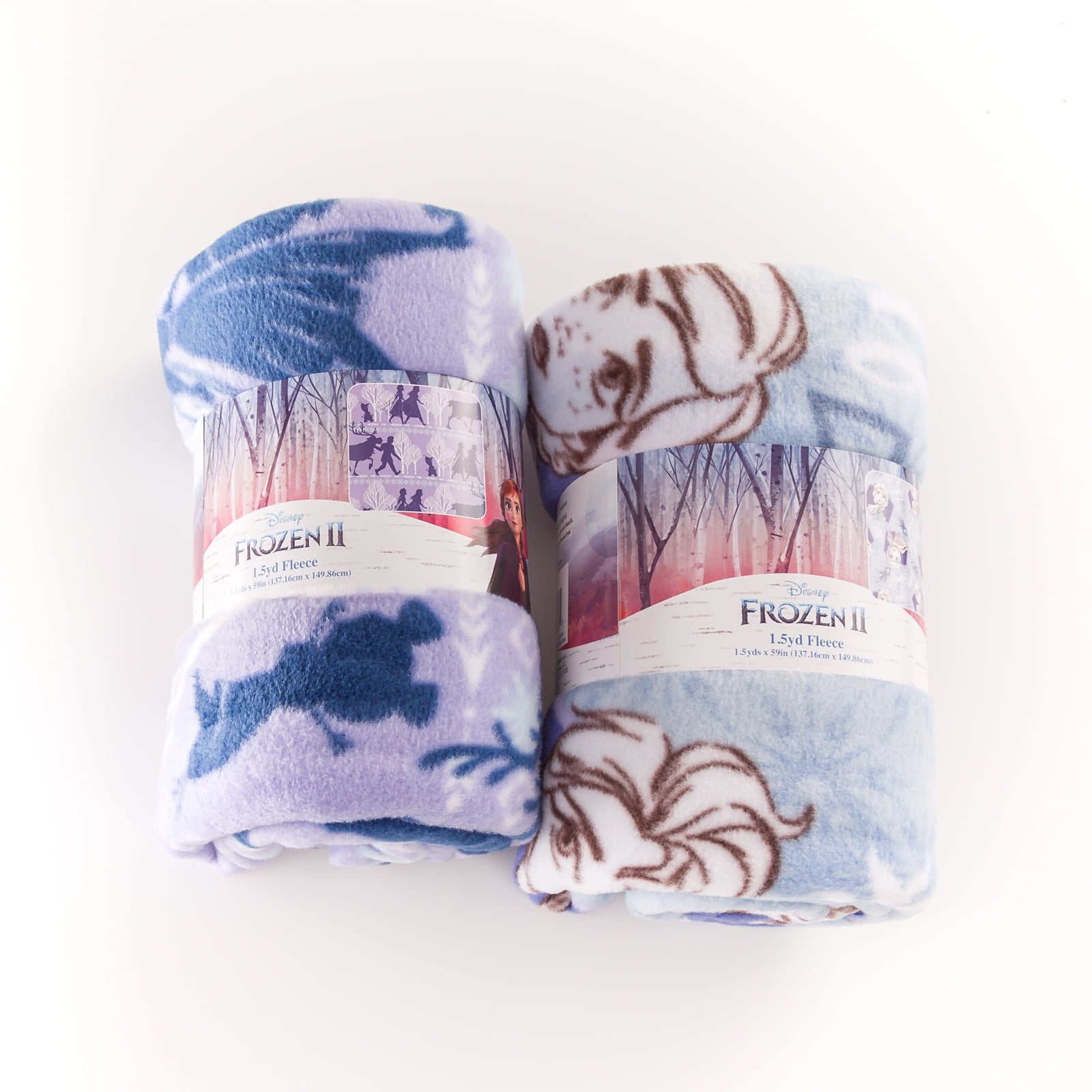 Springs Creative Polyester 59' Disney Frozen Friends Fleece 1.5 Asst. Yard Bundle, 2 Pieces