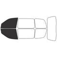 thumbnail image 2 of Rvinyl Window Tint Kit Compatible with Chevrolet Venture 1997-2005 - Front Precut Kit - 20%, 2 of 8