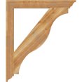 thumbnail image 3 of Ekena Millwork 4"W x 36"D x 42"H Funston Traditional Rough Sawn Bracket, Western Red Cedar, 3 of 4