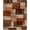 Reddish Brown, variant on ZENELESS 2x6 Hallway Runner Rug, Soft Geometric Stain Resistant Carpet for Entryway Kitchen Bedroom Bathroom Laundry, Dark Brown