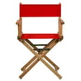 thumbnail image 4 of Casual Home Director's Chair ,Natural Frame/Red Canvas,18 - Classic Height, 4 of 5