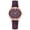 CS36_Purple, variant on Resicozy Watches for Women Casual Round Case with Leather Strap Fashionable Everyday Elegant Quartz Dress Watch 2026 Blue