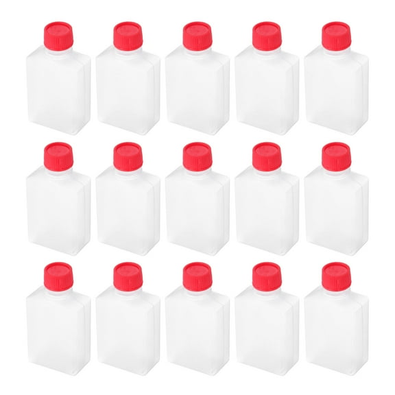 Masteelf  100 Pcs Small Soy Sauce Bottle Salad Dressing Dispenser Transparent