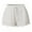 White, variant on GEWSEY Women Floral Lace Trim Shorts Casual Summer Shorts Plus Size High Waist Drawstring Dressy Shorts Trendy Beach Clothes (White, M)