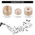 thumbnail image 3 of Trumpet Finger Buttons Trumpet Valves Caps Connecting Valves Caps Small Upper and Lower Cover Trumpet Valves Screw Caps, 3 of 4