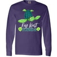 thumbnail image 3 of Inktastic Key West, Florida Happy Sea Turtle Long Sleeve T-Shirt, 3 of 5