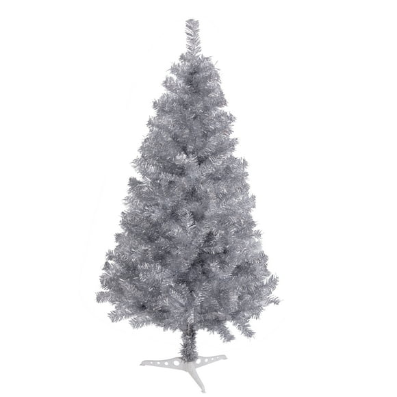 Silver Christmas Tree Color Wheel