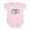 Petal Pink, variant on CafePress - Easter Bunny Eggspress Infant Bodysuit - Baby Light Bodysuit, Size Newborn - 24 Months