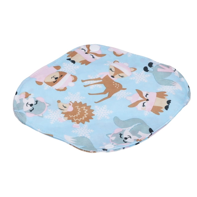Serviette Menstruelle Réutilisable, Protège-Dessous en Tissu Lavable Très Absorbant Hygiénique pour Femmes