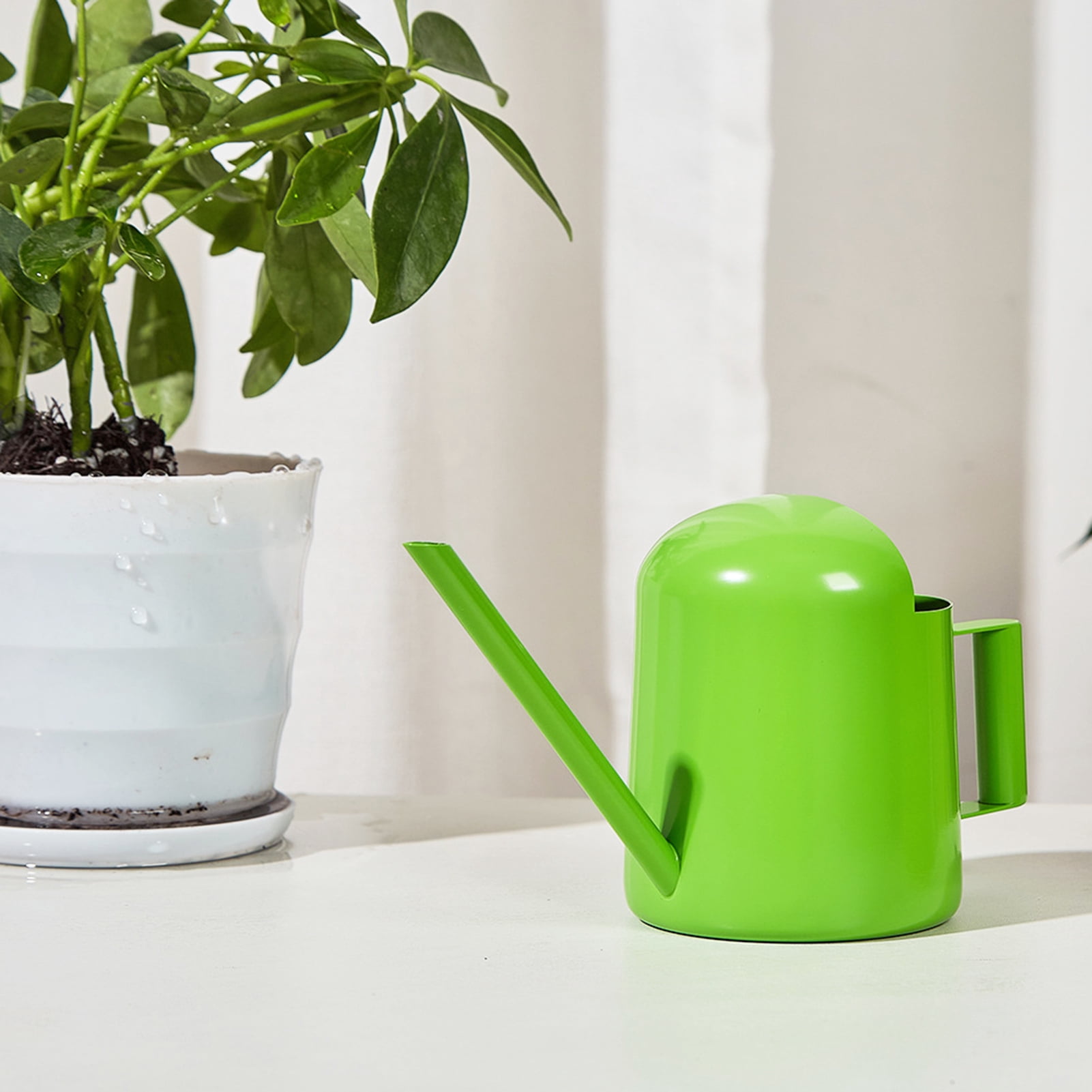 Arrosoir Décoratif Succulentes Arrosoir Design YHNDECO 250ml - Acier Inoxydable Noir Pour Plantes D'intérieur Arrosoir Bec Long Succulentes