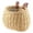 A, variant on Win s Way Small Wicker Bike Basket Front with Adjustable Leather Straps for G_irls Women