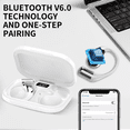 thumbnail image 4 of Audífonos de Oído Abierto, Audífonos Inalámbricos No Intraaurales con Gancho Cómodo para la Oreja con Bluetooth 6.0 y Llamadas Claras ENC, 48 H de Larga Duración de Batería, Audífonos de Oído Abierto, 4 of 7