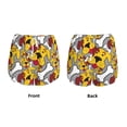 thumbnail image 3 of Rateoe Cute Dog Printed 2 in 1 Women's Workout Shorts for Athletic Gym Running Shorts with Phone Pockets-Large, 3 of 7