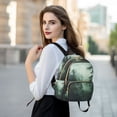 thumbnail image 6 of FORMRS Mini Backpack Purse for Women Travel Daypack Casual Shoulder Bag, Green Forest, 6 of 7