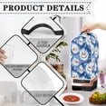 thumbnail image 4 of HELLHERO Snowman Faces Stylish Protective Case with Not Easy to Fade Handle Protects Blenders Processors Home Kitchen, 4 of 6