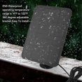 thumbnail image 2 of Solar Panel for Security Cameras,4W Solar Panel,Outdoor Rechargeable Battery Camera,Adjust Wall Mount Security Camera,IP65 Waterproof Solar Panel with 360 Degree Adjust Bracket(Black), 2 of 5