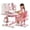 Pink #2, variant on Floseru 2026 Upgraded Kids Desk and Chair Set, Kids School Desk Children Desk and Chair Set with Magnetic Back Plate, Drawers Schoolbag Hooks & Book Stand, Pen Holders