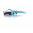 thumbnail image 3 of C2G Cat6a Snagless Shielded (STP) Network Patch Cable - patch cable - 14 ft - aqua, 3 of 3