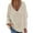 Beige, variant on LowProfile Pullover Sweaters for Women Plus Size Long Sleeve Casual Tops Fashion V Neck Loose Solid Winter Fall Knit Sweater