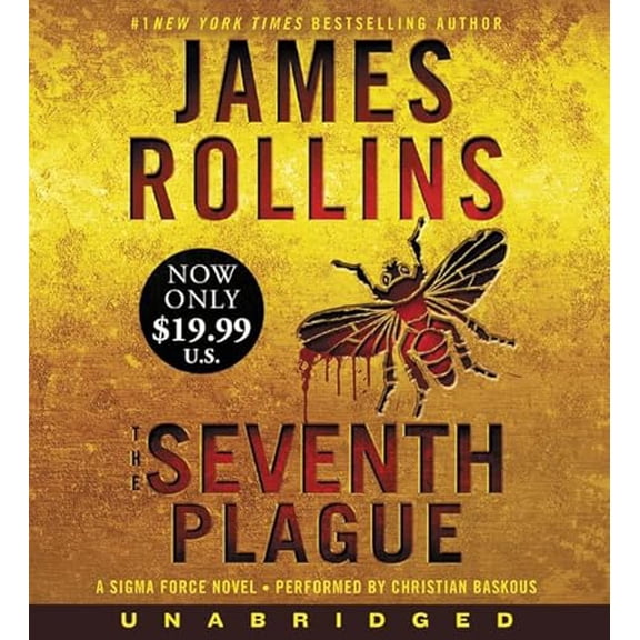 Pre-Owned The Seventh Plague: A SIGMA Force Novel (Audiobook) by Christian Baskous, James Rollins