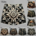 thumbnail image 2 of Machine Graphic Shorts Men Summer Beach Shorts 3D Printed Forward Board Trunks Swimsuit Homme 2024 Summer Homme Running Shorts, 2 of 4