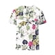 thumbnail image 4 of Fiudx Ofertas Flash Del Día Camiseta Holgada Informal con Estampado para Mujer, Tops de Manga Corta con Cuello de Muñeca, Blusa Bonita y de Lino, 4 of 4