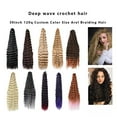 thumbnail image 2 of 30Inch Long Deep Wave Twist Synthetic Hair Deep Curly Wave Hair Extension Hot Y9, 2 of 9