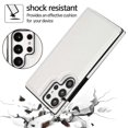 thumbnail image 4 of Wallet Case Compatible With Samsung Galaxy S24 Ultra, Pu Leather Flip Cover With Magnetic Clasp Kickstand Card Holder, 4 of 5