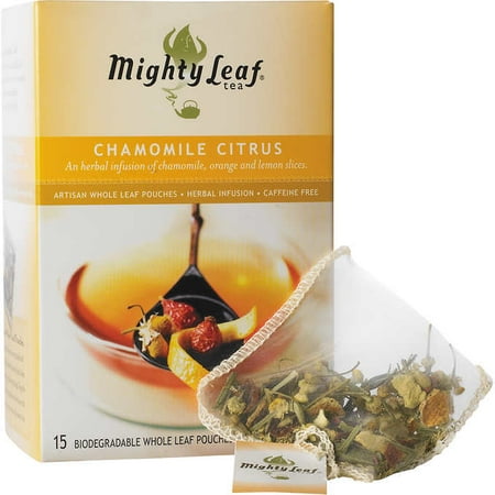 Mighty Leaf Tea Bags Chamomile Citrus 15 Pack Of 2